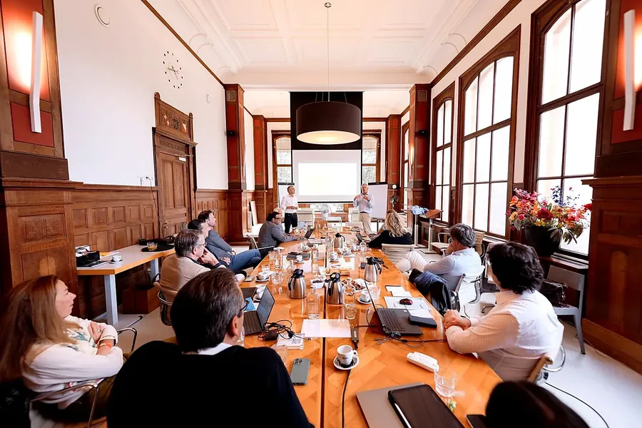 Athena leadership with Penrhyn International partners in Europe